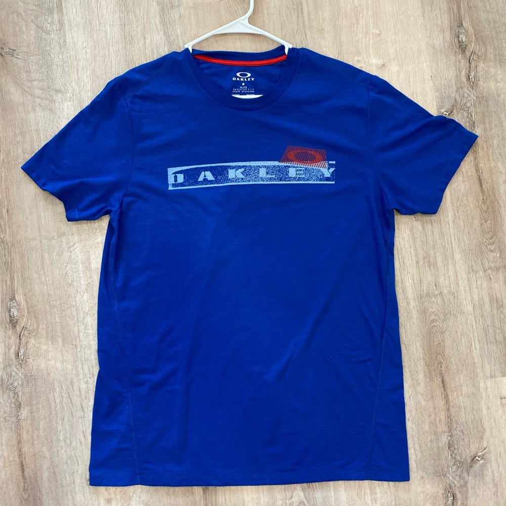Blue Oakley Logo Shirt